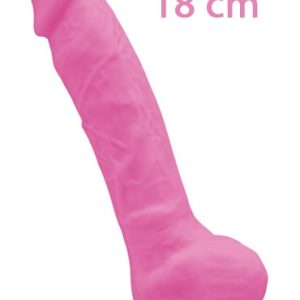 Dildo Rosa Fosforescente al Buio